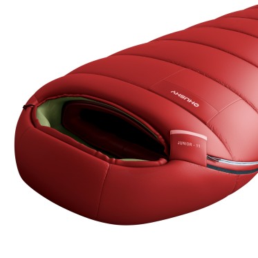 Junior sleeping bag Junior -10 RED HUSKY - view 5