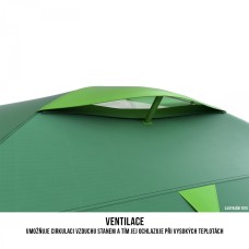 Палатка Boyard 4 green HUSKY - изглед 6