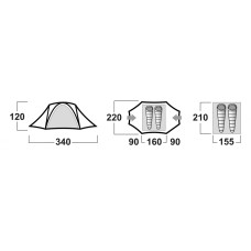 TENT FALCON 2 HUSKY - view 6