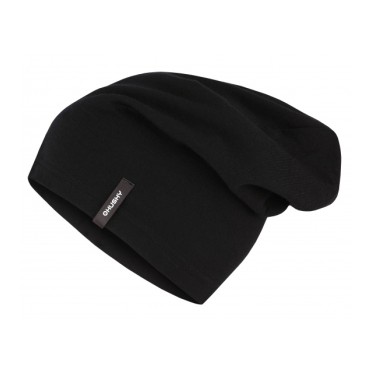Мериносова шапка Merhat black HUSKY - изглед 1