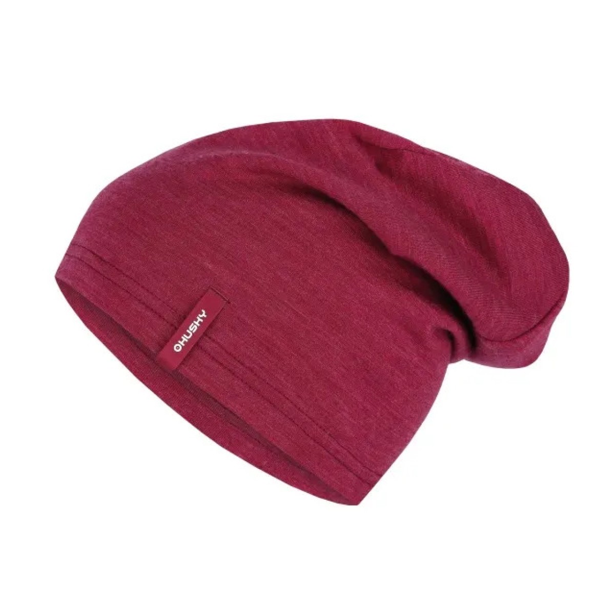 Мериносова шапка Merhat red HUSKY - изглед 2 - Extreme-bg.com Мериносова шапка Merhat red HUSKY - изглед 2