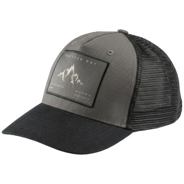 Шапка Hannah Trucker Uni Charcoal gray – Стилна вентилация HANNAH - изглед 1