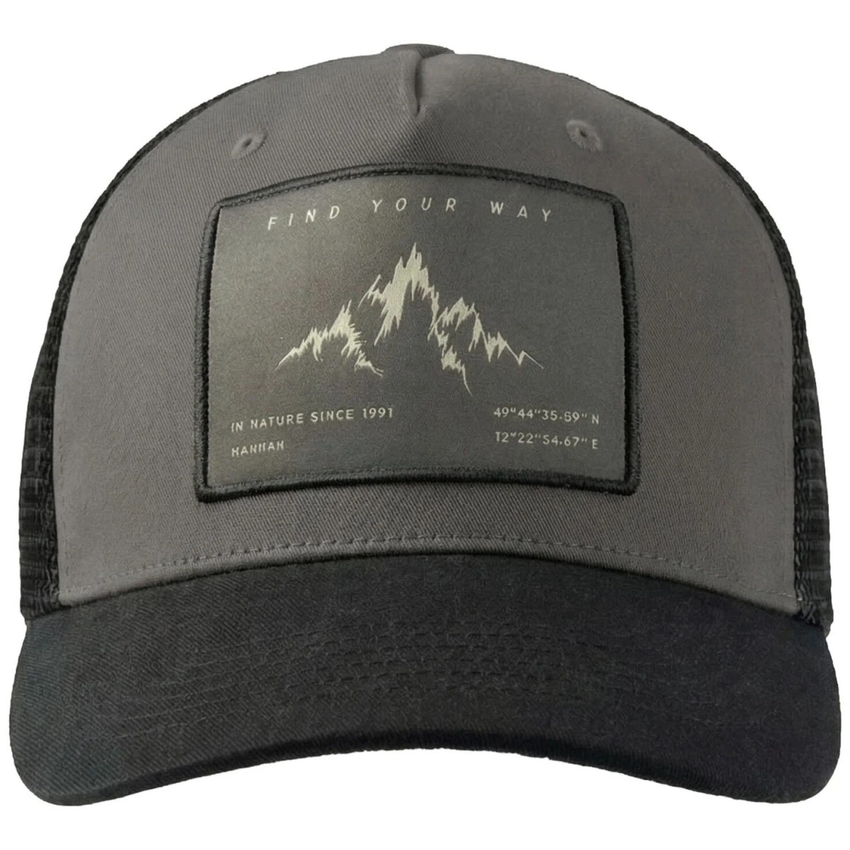 Шапка Hannah Trucker Uni Charcoal gray – Стилна вентилация HANNAH - изглед 4