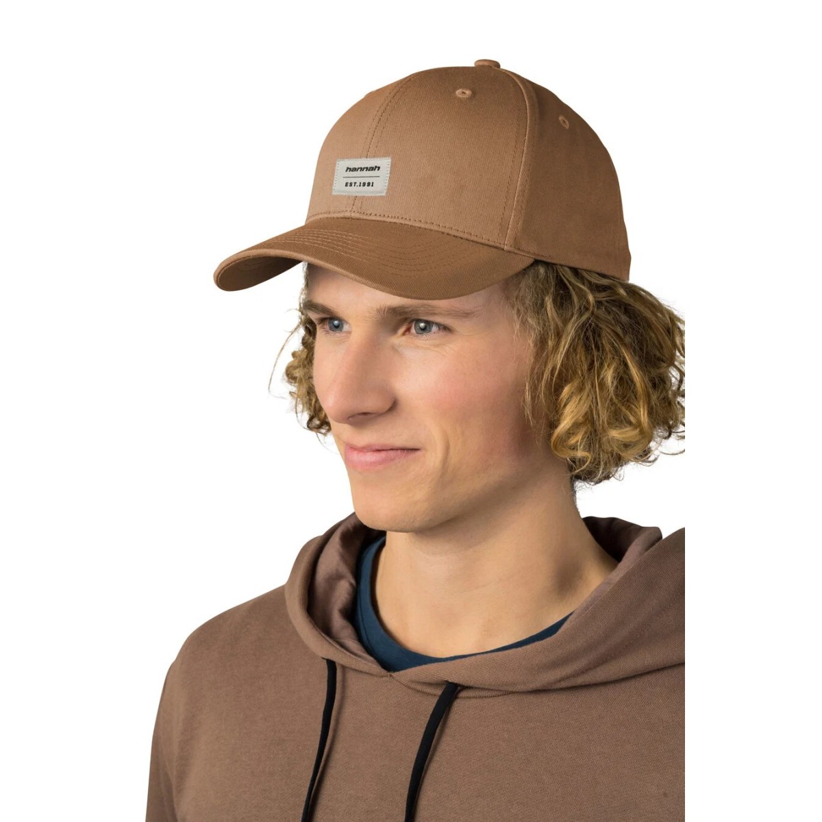 Унисекс лятна шапка Hannah All H tobacco brown – Стилна защита с регулируем размер HANNAH - изглед 6