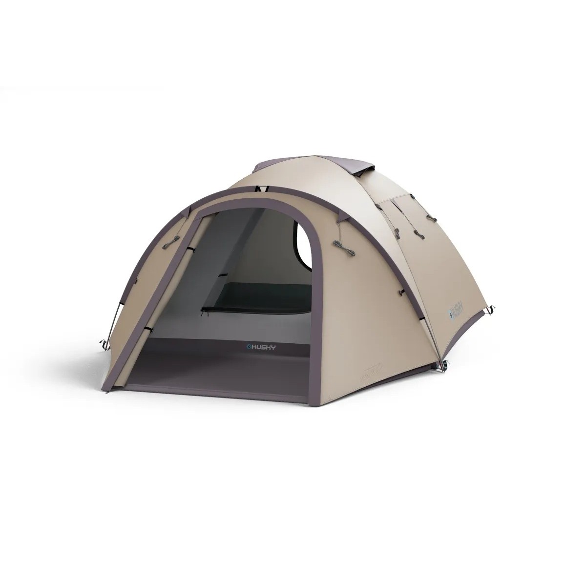 Туристическа палатка за 3 души HUSKY Bizon 3 Plus – Light Brown HUSKY - изглед 11