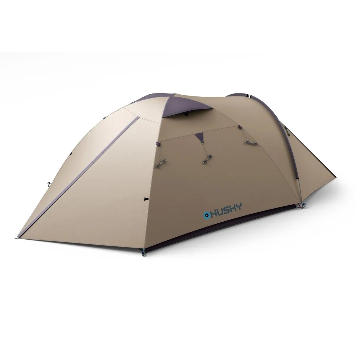 Туристическа палатка за 3 души HUSKY Bizon 3 Plus – Light Brown HUSKY - изглед 10