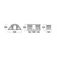 Tent for camping Brime 4-6  HUSKY - view 7