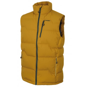 Мъжки зимен пухен елек Deep M yellow green HUSKY - изглед 4