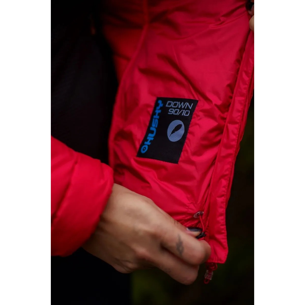 Дамско Пухено Яке Husky Dreeser RED L – Ултралеко, Топло и Ветроустойчиво HUSKY - изглед 17