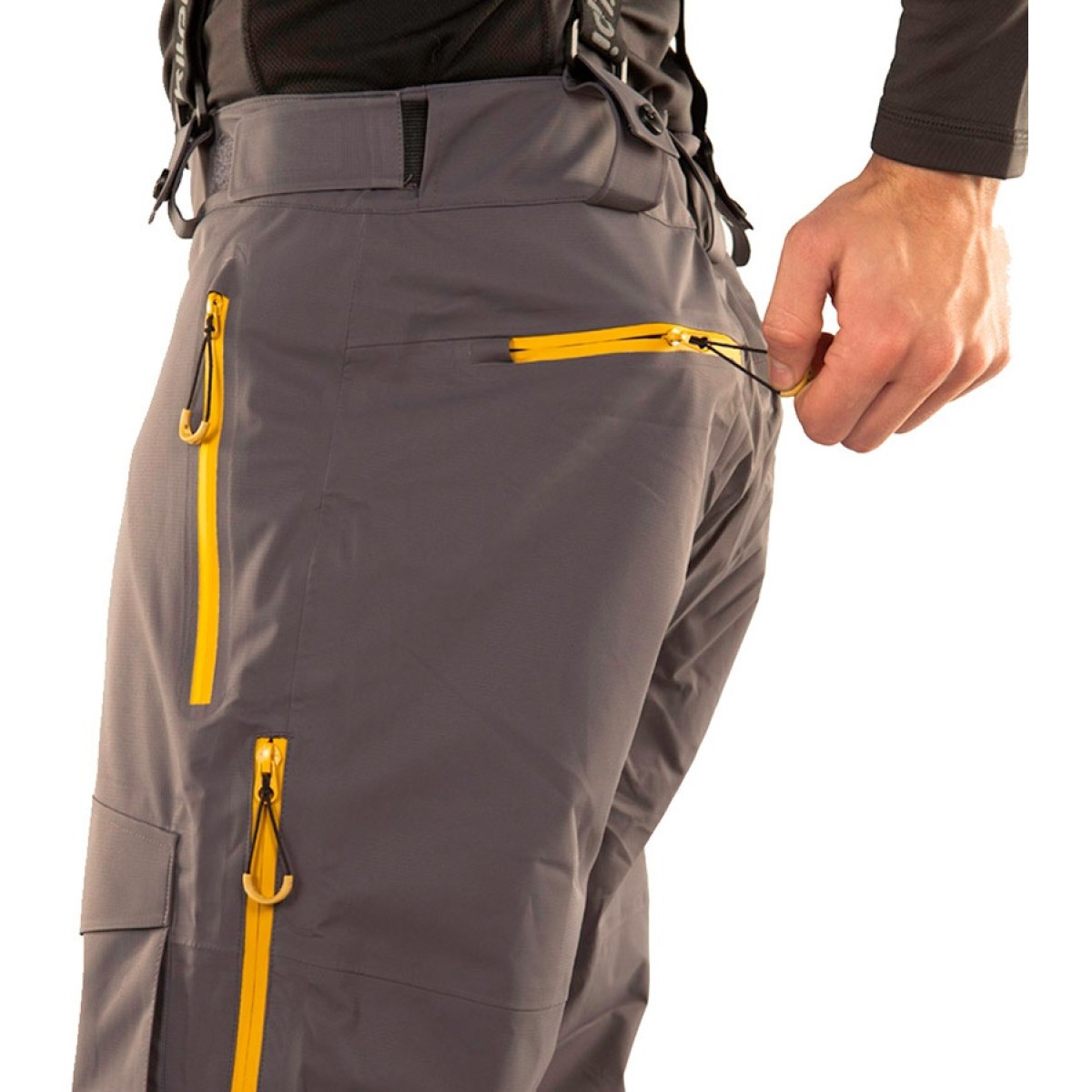 Технологичен трислоен туристически панталон Hyde-M KILPI - изглед 6