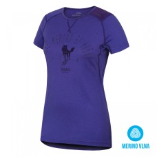 Дамска мерино тениска Husky Sheep grey/purple HUSKY - изглед 2