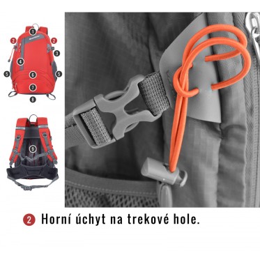 Backpack Stingy 28 red HUSKY - view 7