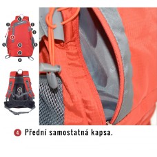 Backpack Stingy 28 red HUSKY - view 9