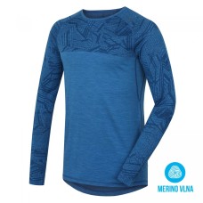 Мерино термо блуза Husky Merino 100 dark blue HUSKY - изглед 4