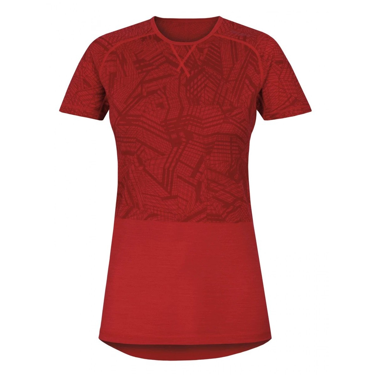 Мерино тениска Husky Merino 100 red HUSKY - изглед 1