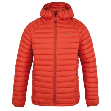 Men`s winter down jacket Dreeser M brick orange HUSKY - view 2