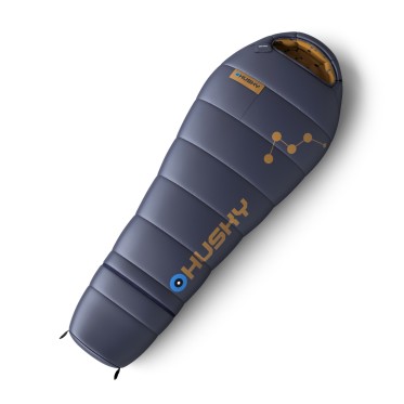Sleeping bag Kids Magic -15 blue/mustard HUSKY - view 2