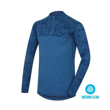 Мъжка мерино блуза Husky-M DBL 100 long zip HUSKY - изглед 2