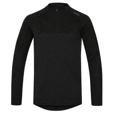 Мъжка мерино блуза Husky-M BLK 100 long zip HUSKY - изглед 3