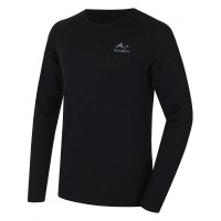 Husky Merow M Men’s 100% Merino Wool Thermal Long Sleeve – Black
