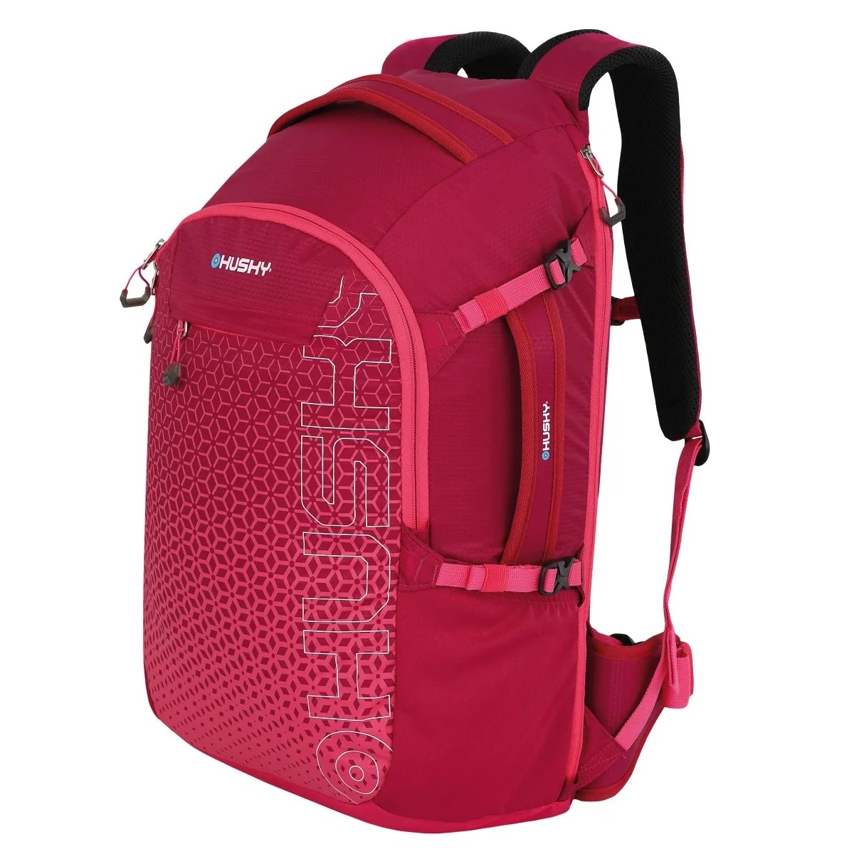 Раница HUSKY CAMPUS 30L Magenta – Универсална раница за офис, туризъм и ежедневие HUSKY - изглед 4
