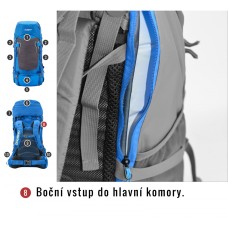 BACKPACK RONY 50 BLUE HUSKY - view 9