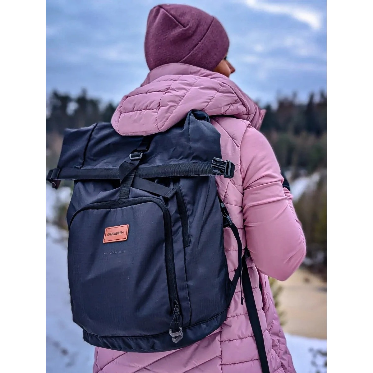 Раница HUSKY SHATER 23L Black (училище/офис/ежедневие) HUSKY - изглед 8 - Extreme-bg.com Раница HUSKY SHATER 23L Black (училище/офис/ежедневие) HUSKY - изглед 8