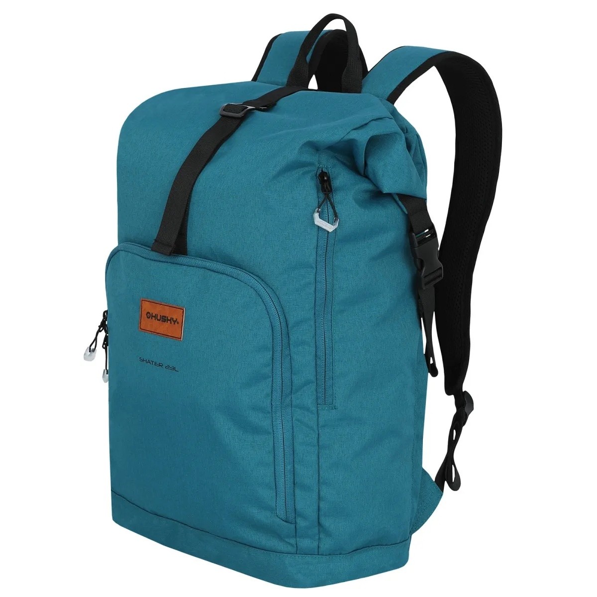 Раница HUSKY SHATER 23L Turquoise – За училище, офис и ежедневие, от рециклирани материали HUSKY - изглед 4