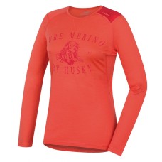 Дамска мерино тениска Husky Puppy Long peach HUSKY - изглед 2