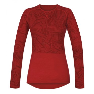 Мерино термо блуза Husky Merino 100 red HUSKY - изглед 3