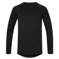 Мъжка мерино термо блуза Husky Merino 100 black HUSKY - изглед 2