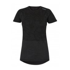 Ladie's  merino T-Shirt Husky Short BLK HUSKY - view 2