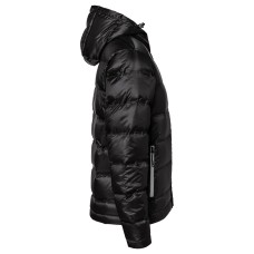 MEN DOWN JACKET JN 1152N  BLACK/SILVER JAMES AND NICHOLSON - view 4