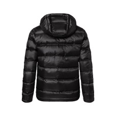 MEN DOWN JACKET JN 1152N  BLACK/SILVER JAMES AND NICHOLSON - view 3