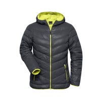 LADIES FEATHER JACKET JN 1059 CARBON/ACID-YELLOW - Extreme-bg.com LADIES FEATHER JACKET JN 1059 CARBON/ACID-YELLOW
