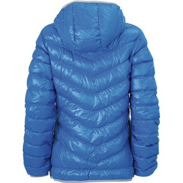 LADIES FEATHER JACKET JN 1059 blue/silver JAMES AND NICHOLSON - view 5