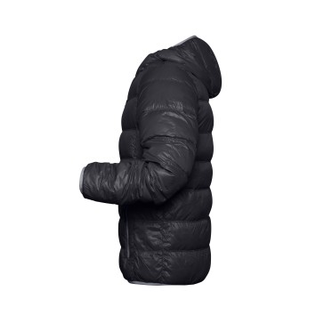 MEN`S FEATHER JACKET JN 1060 BLACK BLACK/GREY JAMES AND NICHOLSON - view 4
