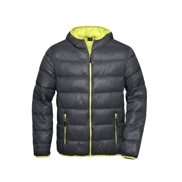 MEN`S FEATHER JACKET JN 1060 CARBON/ACID JAMES AND NICHOLSON - view 2