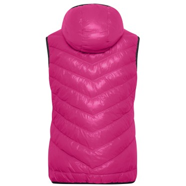 Елек пухен дамски JN1061 magenta/graphite JAMES AND NICHOLSON - изглед 5