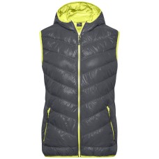 LADIES` FEATHER VEST JN 1061 CARBON/ACID JAMES AND NICHOLSON - view 2