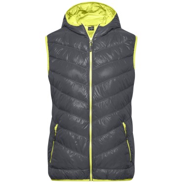 LADIES` FEATHER VEST JN 1061 CARBON/ACID JAMES AND NICHOLSON - view 2