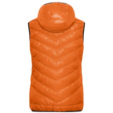 LADIES` FEATHER VEST JN 1061 ORANGE JAMES AND NICHOLSON - view 3