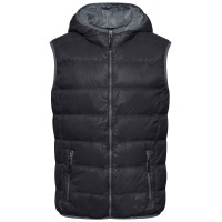 Мъжки пухен елек JN1062 black/grey - Extreme-bg.com Мъжки пухен елек JN1062 black/grey