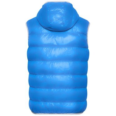 MEN`S FEATHER VEST JN1062 BLUE JAMES AND NICHOLSON - view 3