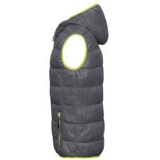 MEN`S FEATHER VEST JN 1062 CARBON/ACID JAMES AND NICHOLSON - view 5