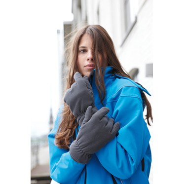 Ръкавици Thinsulate Fleece green lime JAMES AND NICHOLSON - изглед 3