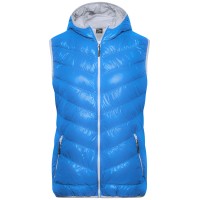 Елек пухен дамски JN1061 blue/silver - Extreme-bg.com Елек пухен дамски JN1061 blue/silver