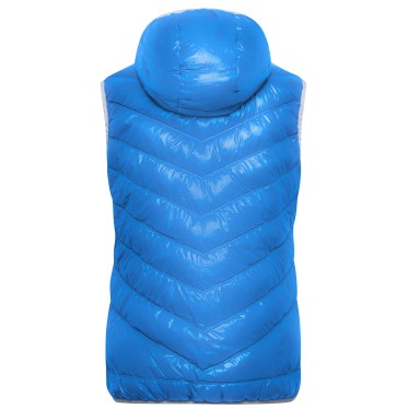 Елек пухен дамски JN1061 blue/silver JAMES AND NICHOLSON - изглед 9