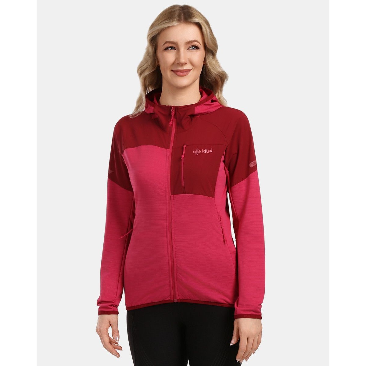 Women's Functional Sports Hooded Top Kilpi MEMPHIS-W – Lightweight Breathable Zip-Jacket KILPI - view 2 - Extreme-bg.com Women's Functional Sports Hooded Top Kilpi MEMPHIS-W – Lightweight Breathable Zip-Jacket KILPI - view 2