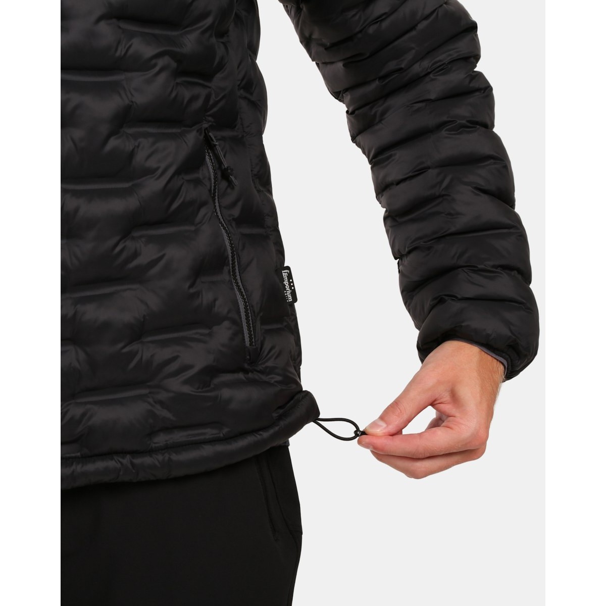 KILPI ALBA-M AM Men's Jacket – Black, SIBERIUM DWR and EMPORIUM LOFT Synthetic Insulation KILPI - view 4